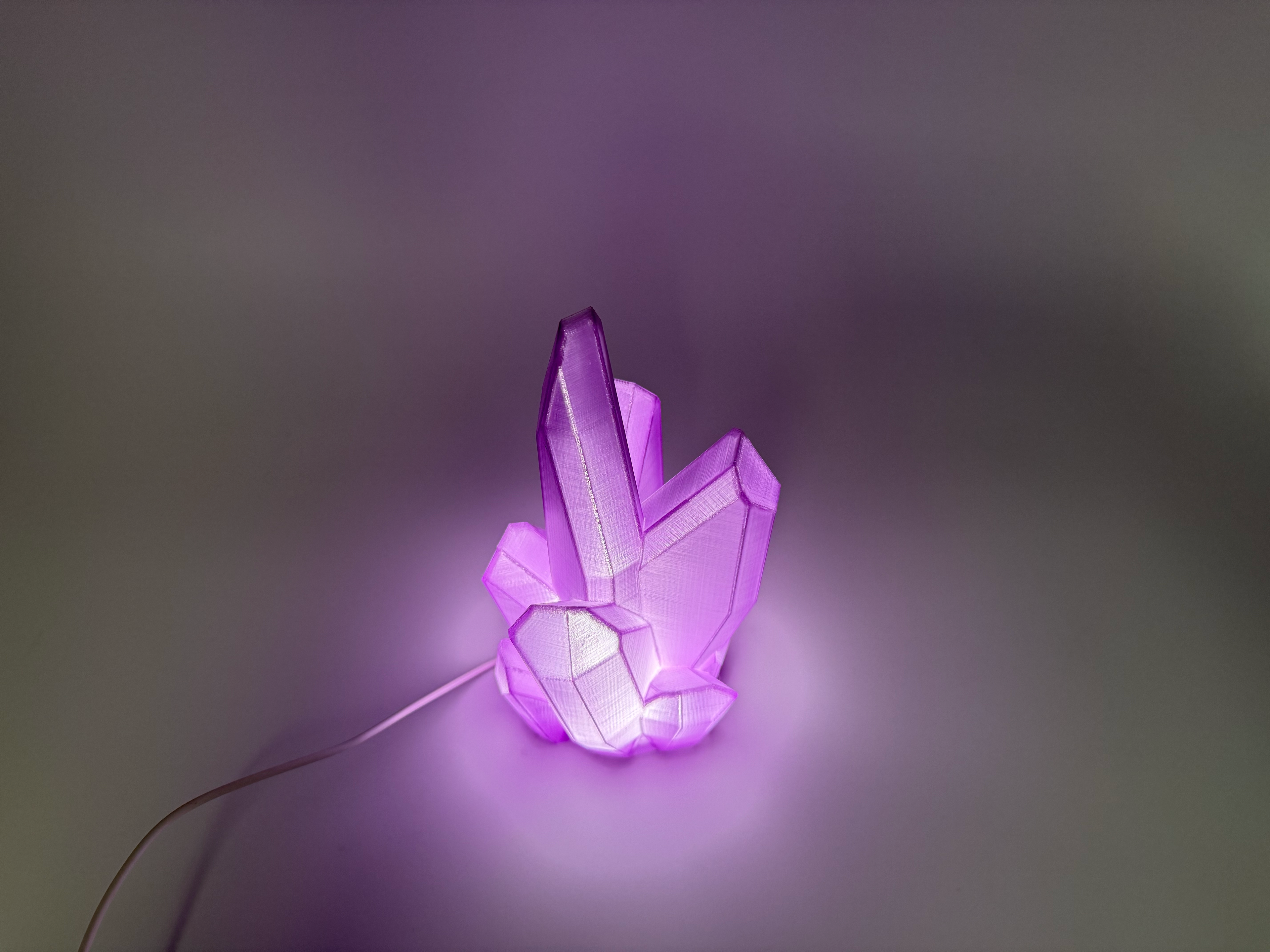 Crystal LED Lamp - Premium Quality