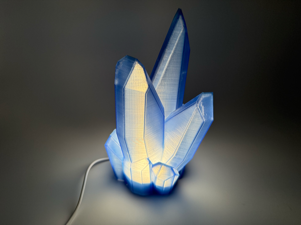 Crystal LED Lamp - Premium Quality