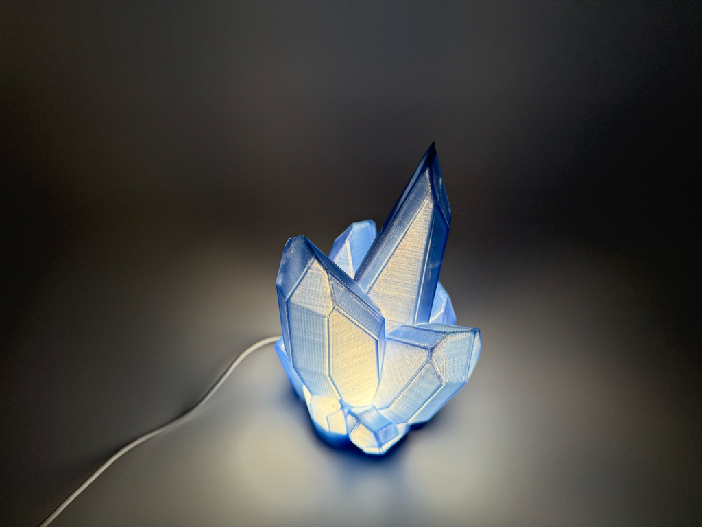 Crystal LED Lamp - Premium Quality