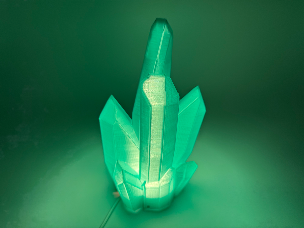 Crystal LED Lamp - Premium Quality
