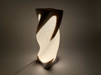 LED Design Lamp in White Marble – Premium Quality