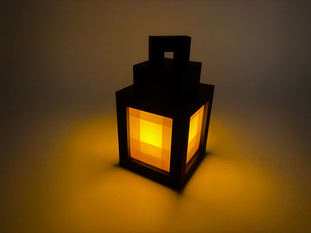 Pixel Lantern – Minecraft-Inspired – Premium Quality