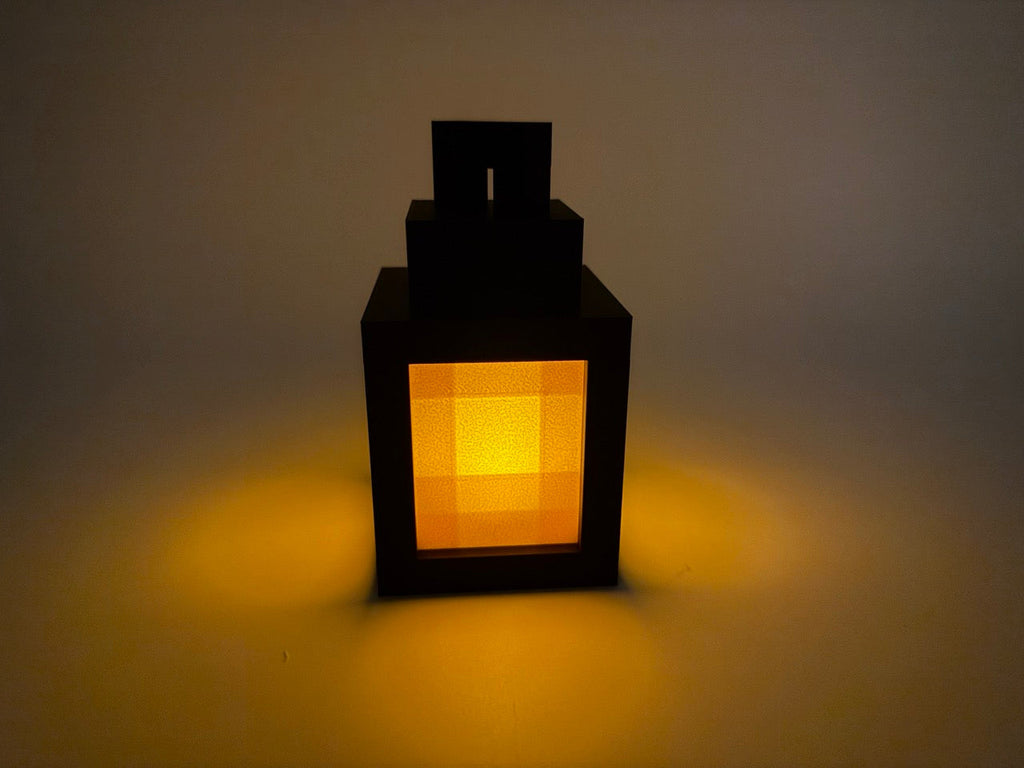 Pixel Lantern – Minecraft-Inspired – Premium Quality