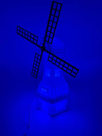 Mill Decorative Table Lamp in the Shape of a Windmill – Unique Ambient Lamp with Warm Light