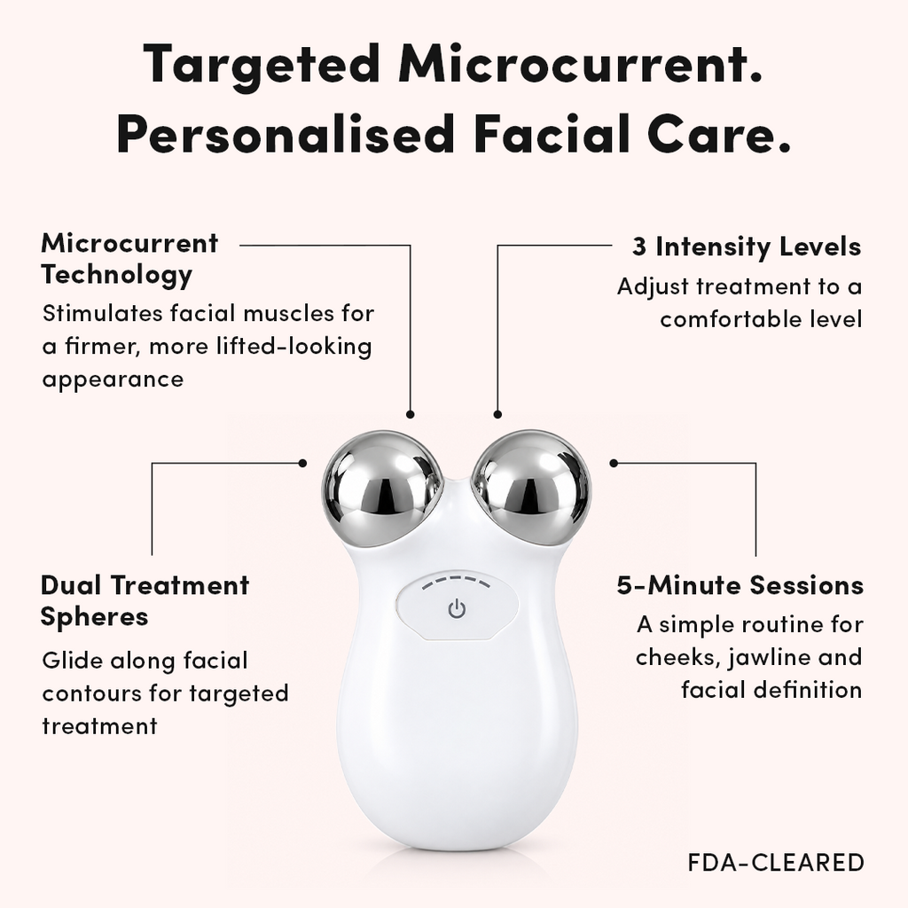 Facial Toning Device - Rechargeable Skin Lifting Massager