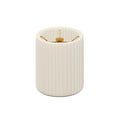 Shade Silk Pleated - Ivory 11cm [A]