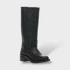 Women's Knee High Boots with Structured Sole