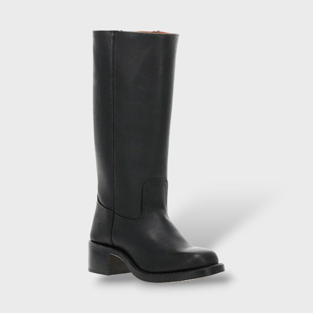 Women's Knee High Boots with Structured Sole
