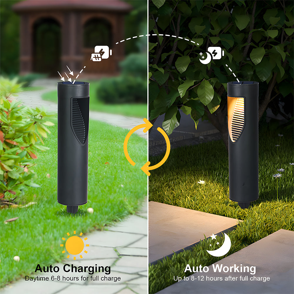 Solenne Solar Garden Path Light for Outdoor Use