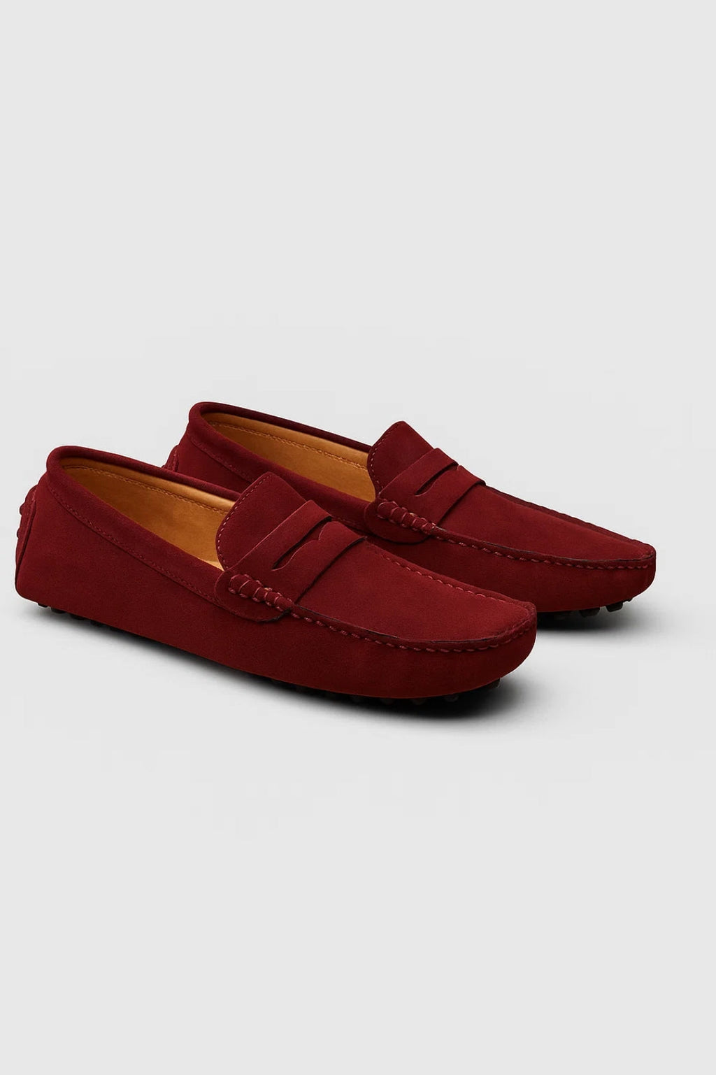 Men's Penny Loafers - Studded Sole Moccasin Slip-On Shoes