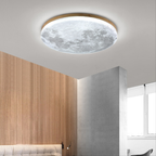 Moon Ceiling Light LED – Acrylic Pendant Lamp with Dimmable Color Temperature