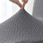 Recliner Chair Cover with Side Pocket - Fitted Microfiber Protector