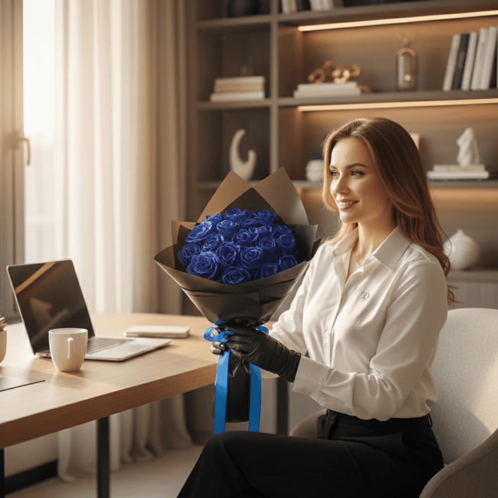 ROSALUNE – Eternal Glowing Rose for Romantic Gifts and Home Décor