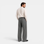 Pantalons met brede pijpen