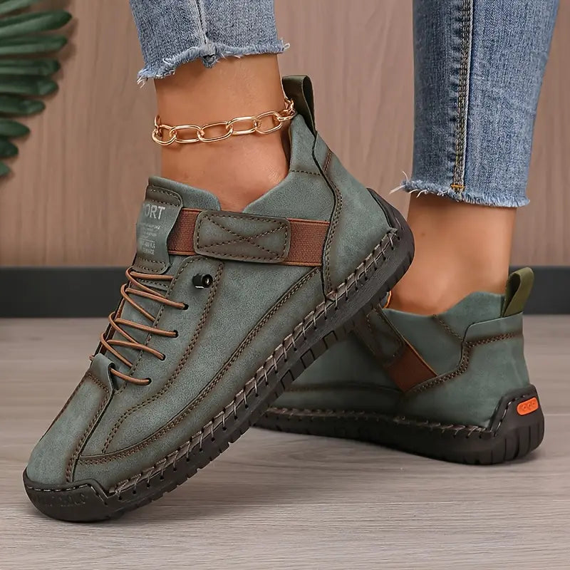 Women's Orthopedic Slip-On Sneakers - Comfortable Everyday Fit
