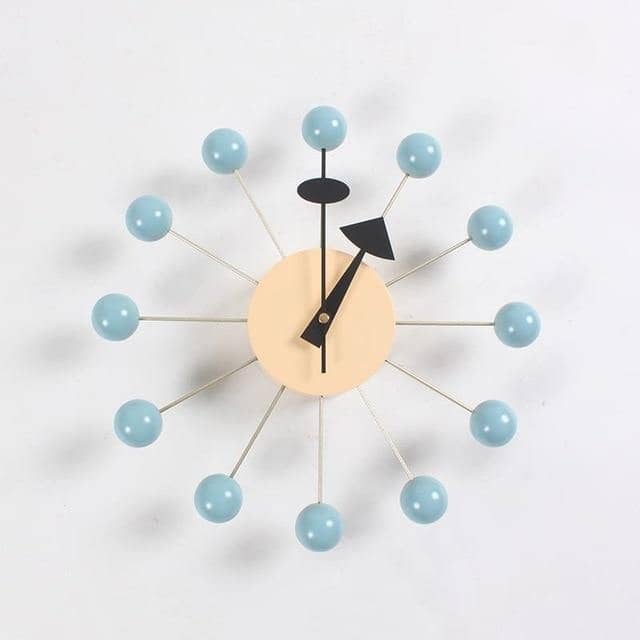 Minimalist Abstract Wall Clock – Scandinavian Design – 32CM