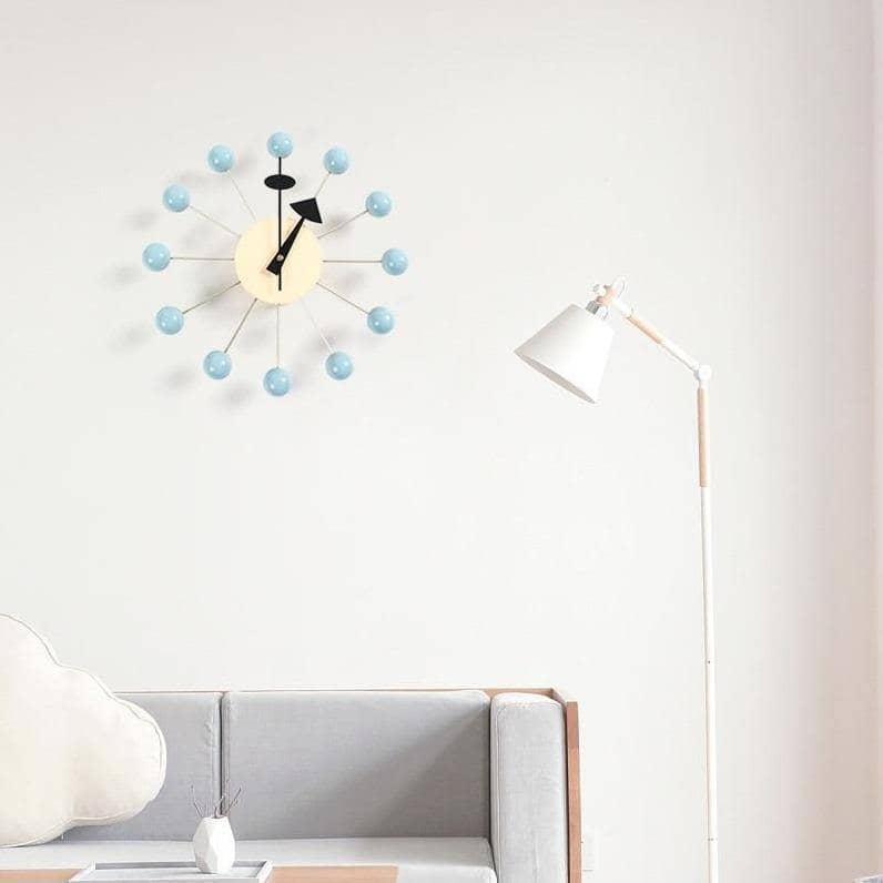 Minimalist Abstract Wall Clock – Scandinavian Design – 32CM