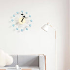Minimalist Abstract Wall Clock – Scandinavian Design – 32CM