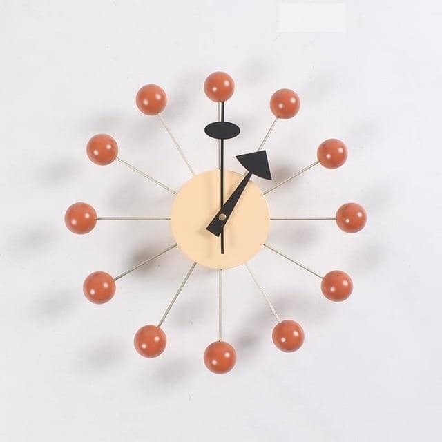 Minimalist Abstract Wall Clock – Scandinavian Design – 32CM