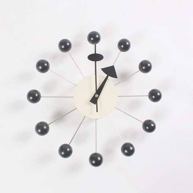 Minimalist Abstract Wall Clock – Scandinavian Design – 32CM