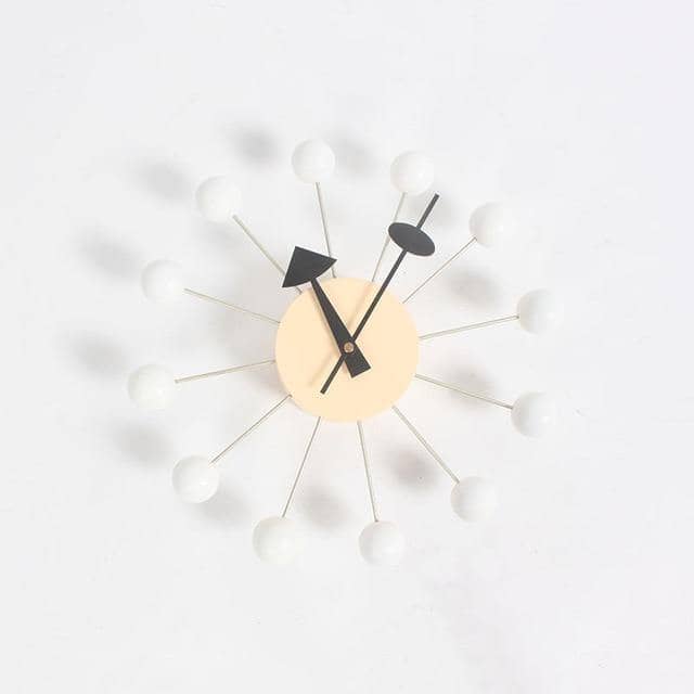 Minimalist Abstract Wall Clock – Scandinavian Design – 32CM