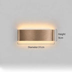 Aluminium LED Wall Light – Up & Down Wall Lamp for Bedroom & Hallway
