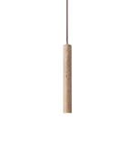 Travertine LED Ceiling Light - Minimalist Stone Fixture