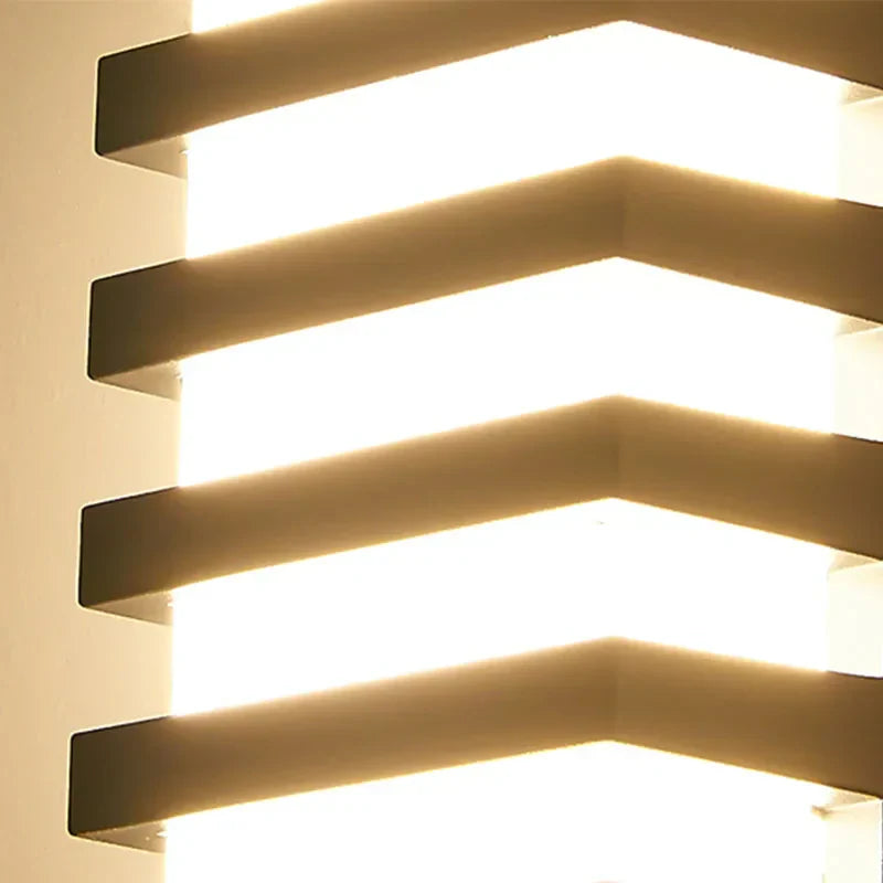 Minimalist LED Wall Light with Modern Design for Indoor & Outdoor Use – IP65