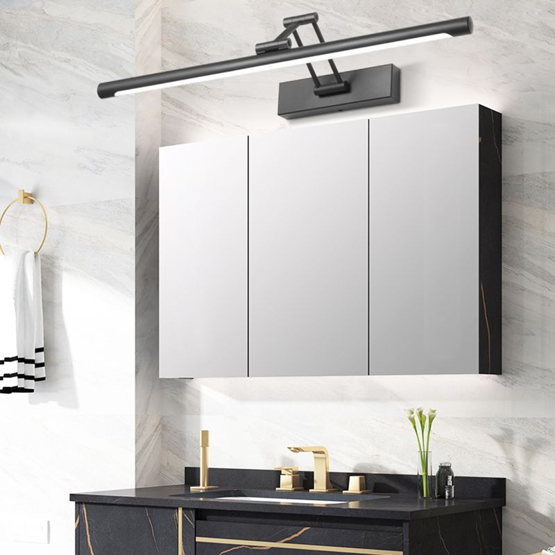LED Wall Light Minimalist Linear Bar, Metal and Acrylic
