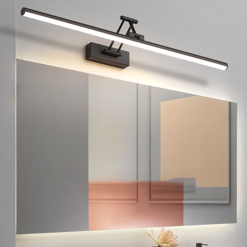 LED Wall Light Minimalist Linear Bar, Metal and Acrylic