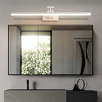 LED Wall Light Minimalist Linear Bar, Metal and Acrylic