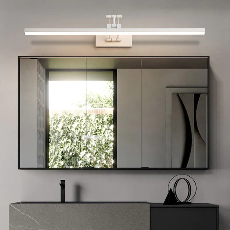 LED Wall Light Minimalist Linear Bar, Metal and Acrylic