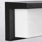 Outdoor Motion Sensor Wall Light – Black LED, Weatherproof for Garden, Porch or Pathway
