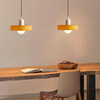 Colorful Bauhaus Pendant Light with Timeless Glass Design