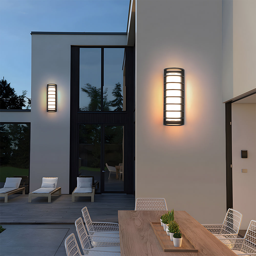 Aveline Round LED Outdoor Wall Lamp IP68