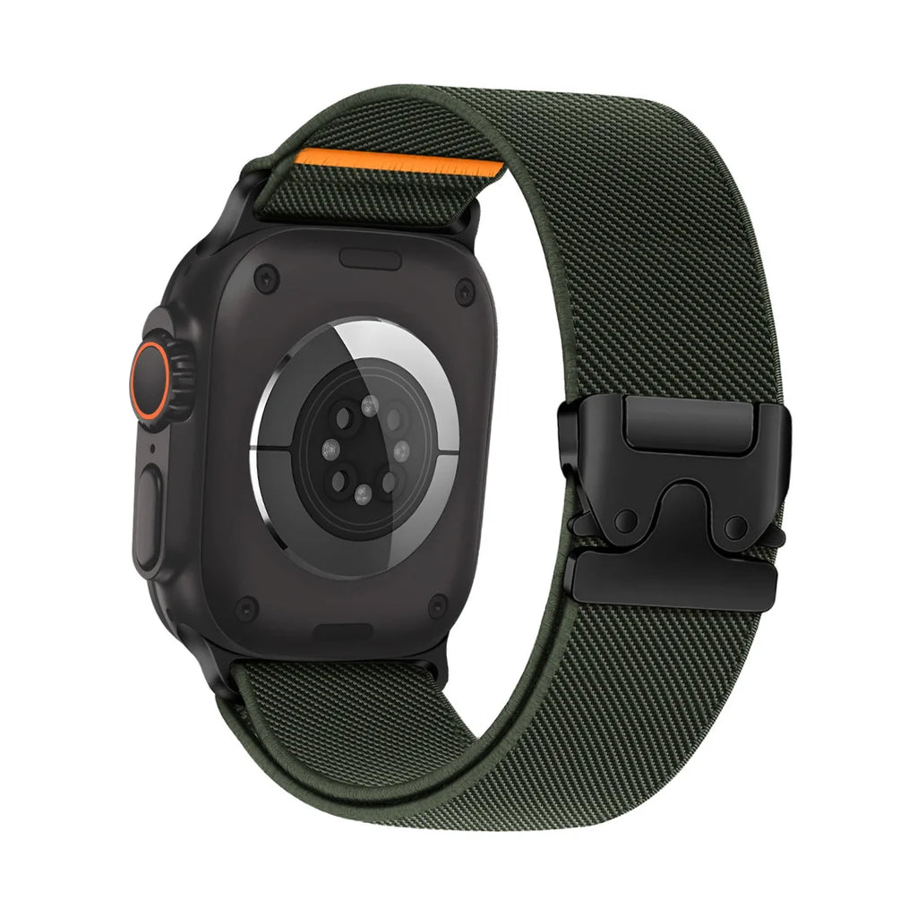Adjustable Nylon Mesh Watch Strap for Apple Watch & Ultra