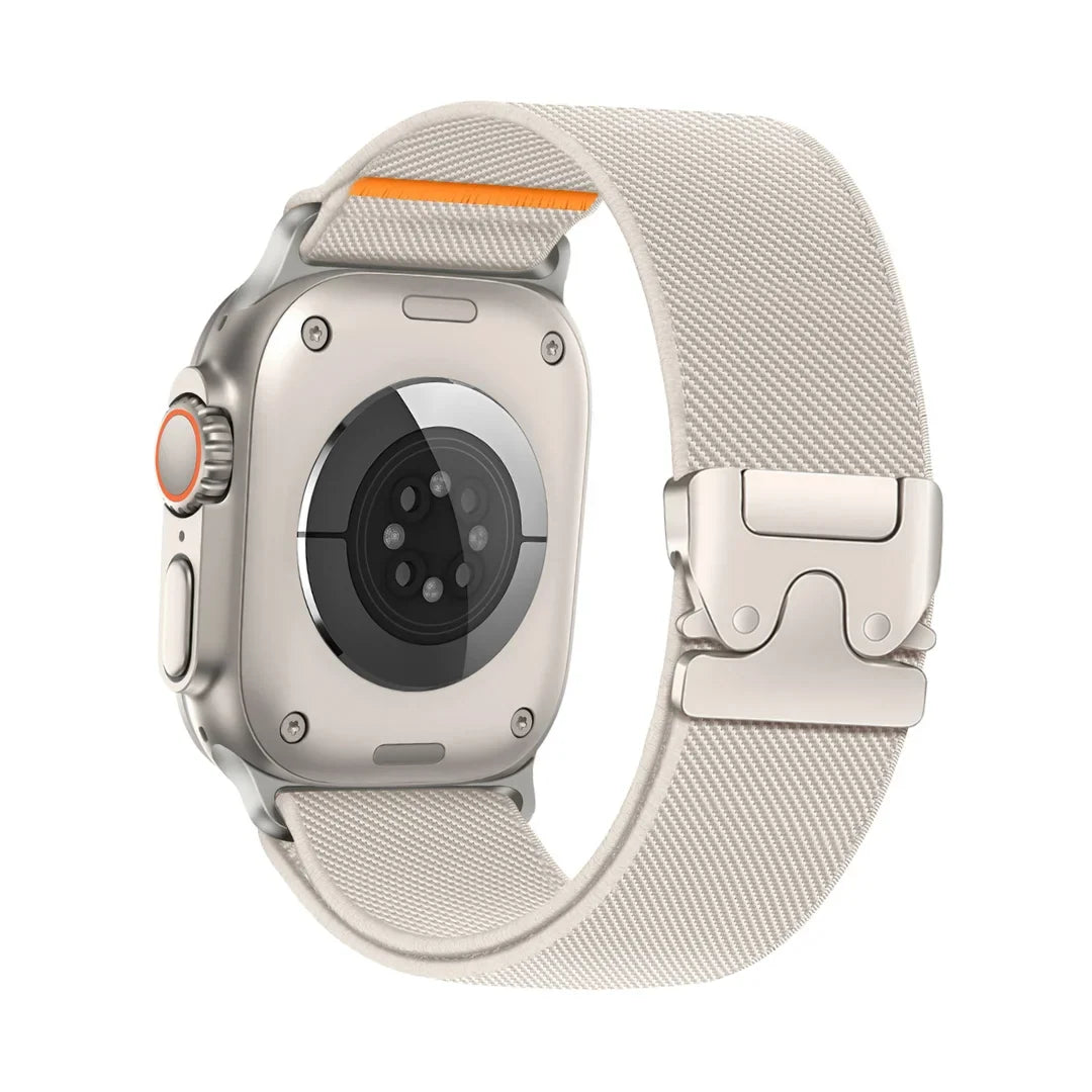 Adjustable Nylon Mesh Watch Strap for Apple Watch & Ultra