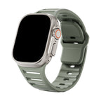 Silicone Sport Band for Apple Watch - Water-Resistant Strap 44/45/46/49mm