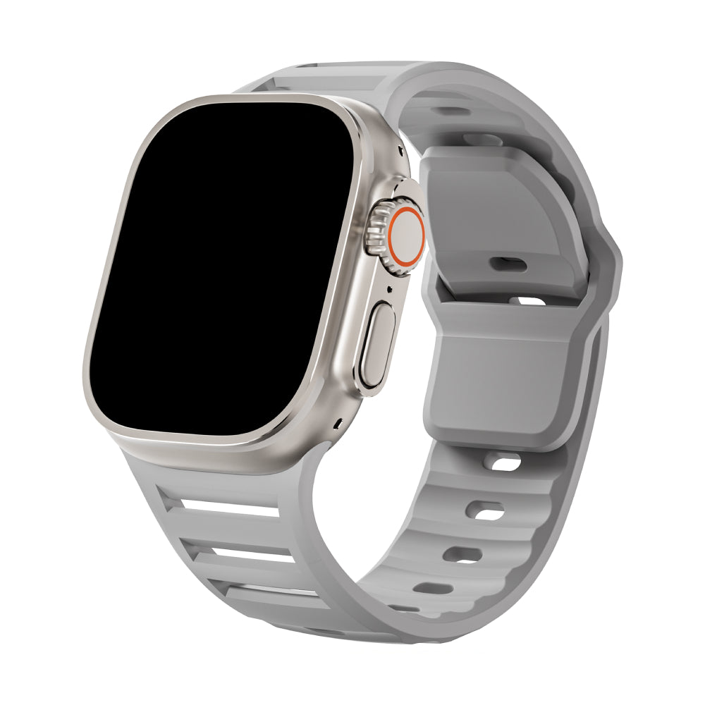 Silicone Sport Band for Apple Watch - Water-Resistant Strap 44/45/46/49mm