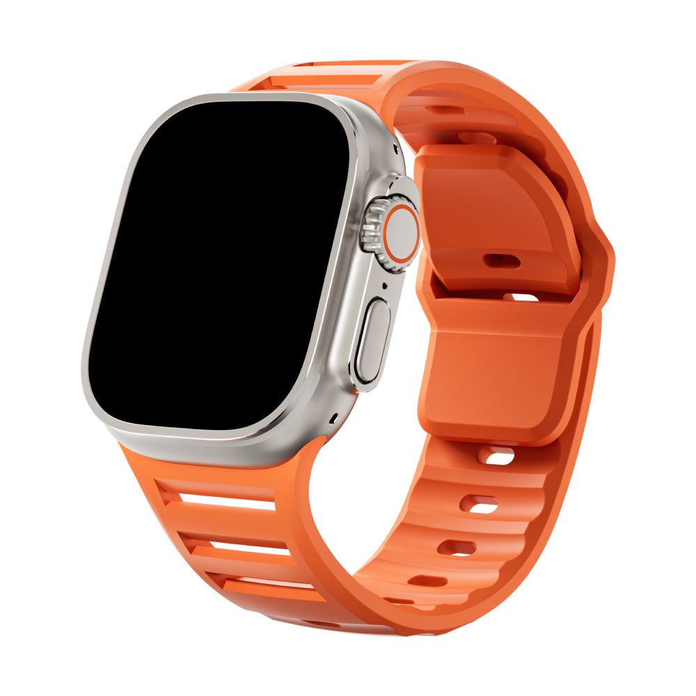 Silicone Sport Band for Apple Watch - Water-Resistant Strap 44/45/46/49mm