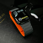 Magnetic Silicone Watch Strap for Apple Watch - Adjustable Loop Band