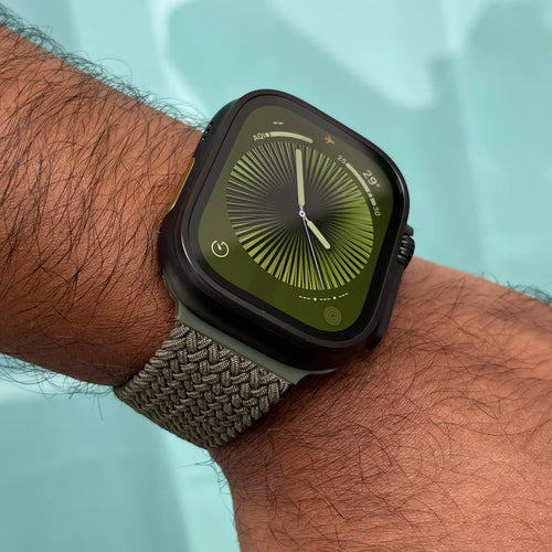 Apple Watch Band Woven Loop Strap – Adjustable Stretch Fit