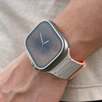 Magnetic Silicone Watch Strap for Apple Watch - Adjustable Loop Band