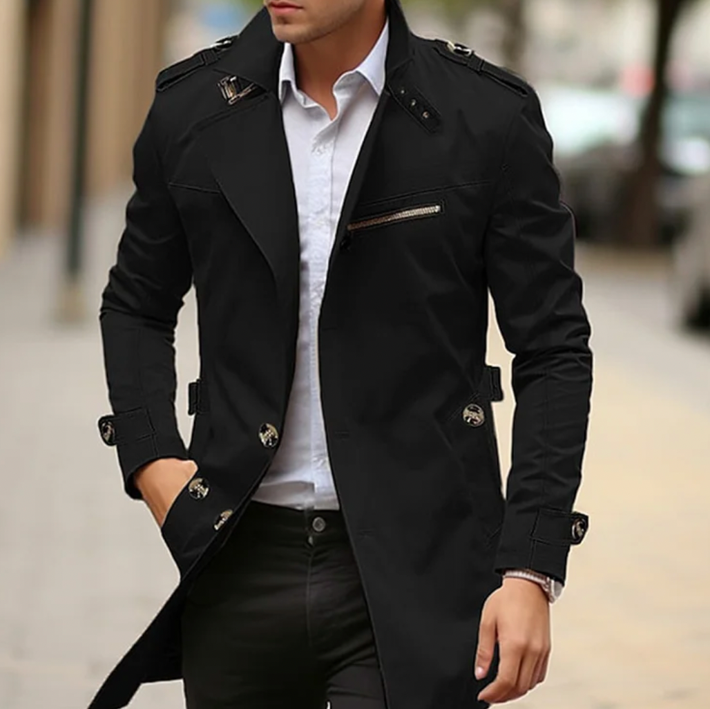 Men's Trench Coat – Tailored Urban Style