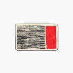 NordicFlow – Luxury Handmade Bath Mat with Abstract Design for Stylish Bathrooms