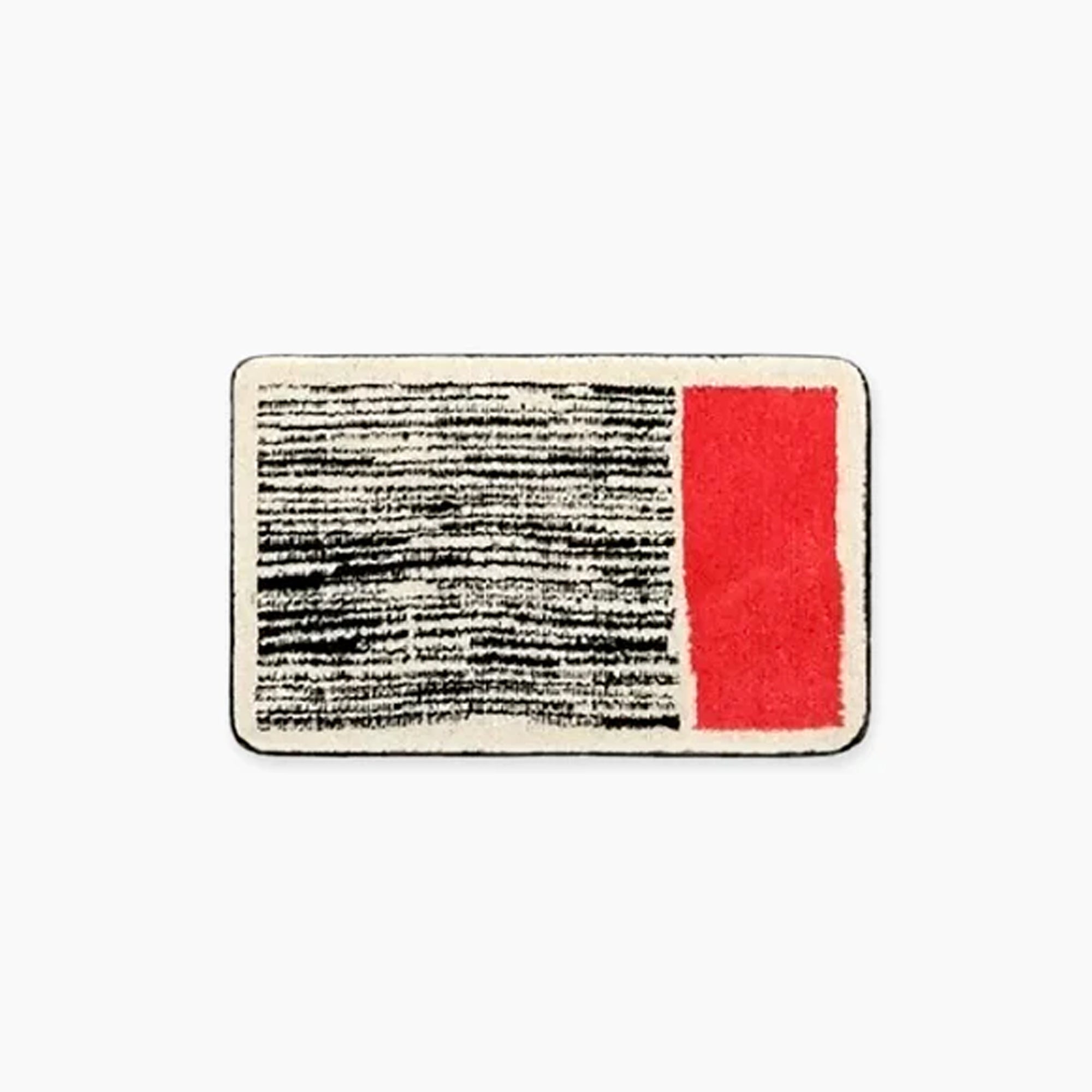 NordicFlow – Luxury Handmade Bath Mat with Abstract Design for Stylish Bathrooms