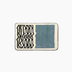 NordicFlow – Luxury Handmade Bath Mat with Abstract Design for Stylish Bathrooms
