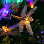 Colorful Solar String Lights – 20 to 200 LEDs, IP44 Waterproof