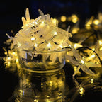 Colorful Solar String Lights – 20 to 200 LEDs, IP44 Waterproof