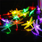 Colorful Solar String Lights – 20 to 200 LEDs, IP44 Waterproof